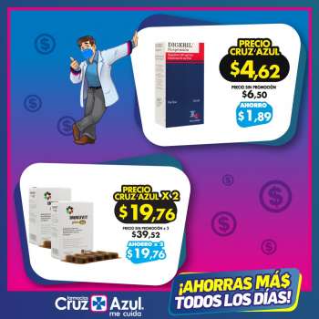 Folleto actual Farmacias Cruz Azul - 2.1.2022 - 31.1.2022.