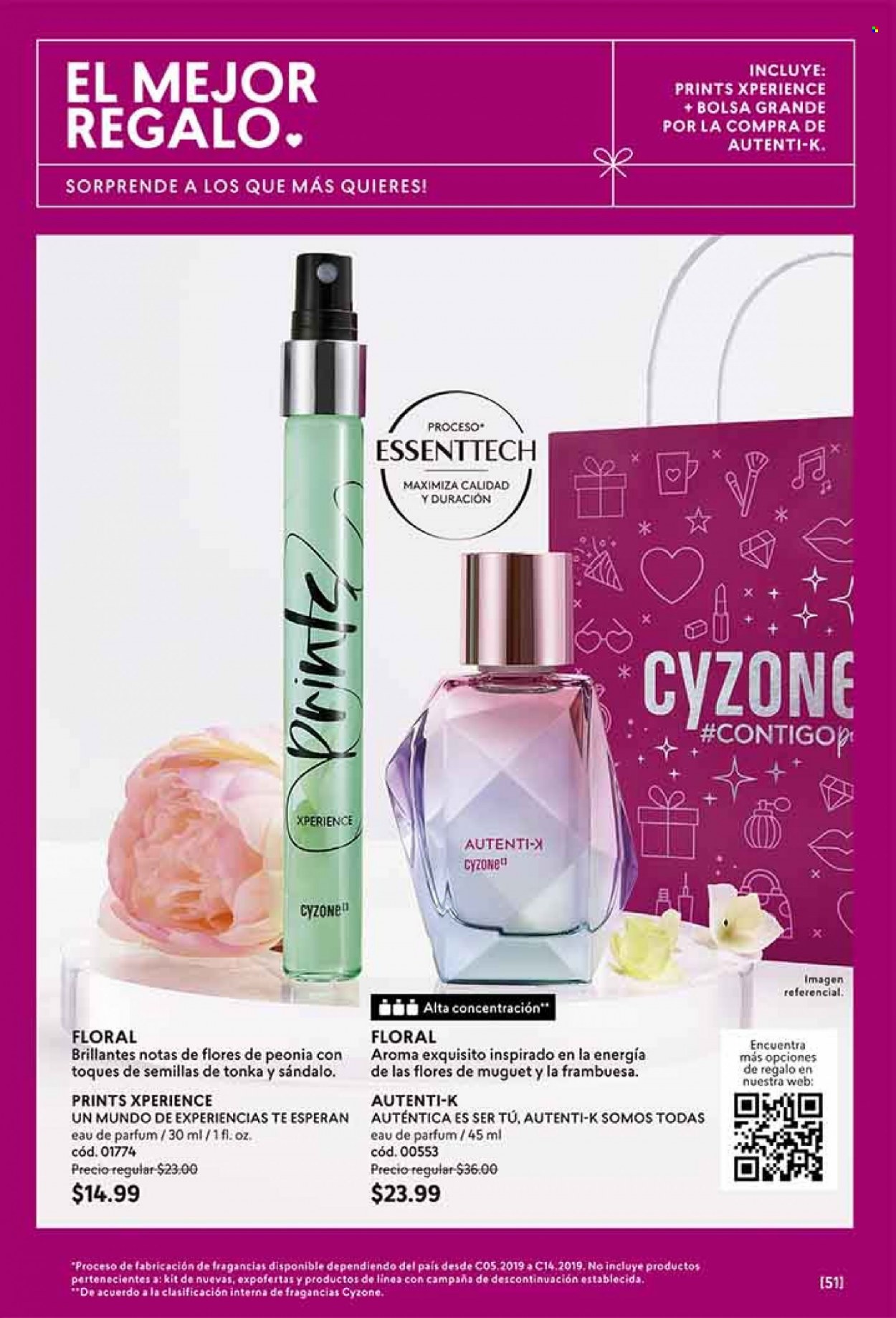 Catálogo Cyzone. Página 51.