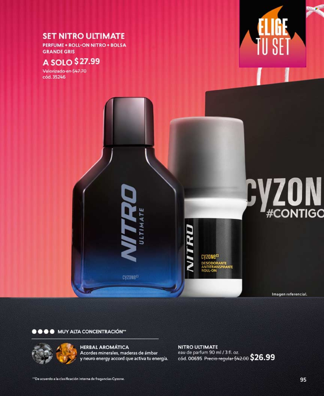 thumbnail - Folleto actual Cyzone - Ventas - perfume, desodorante, antitranspirante. Página 103.