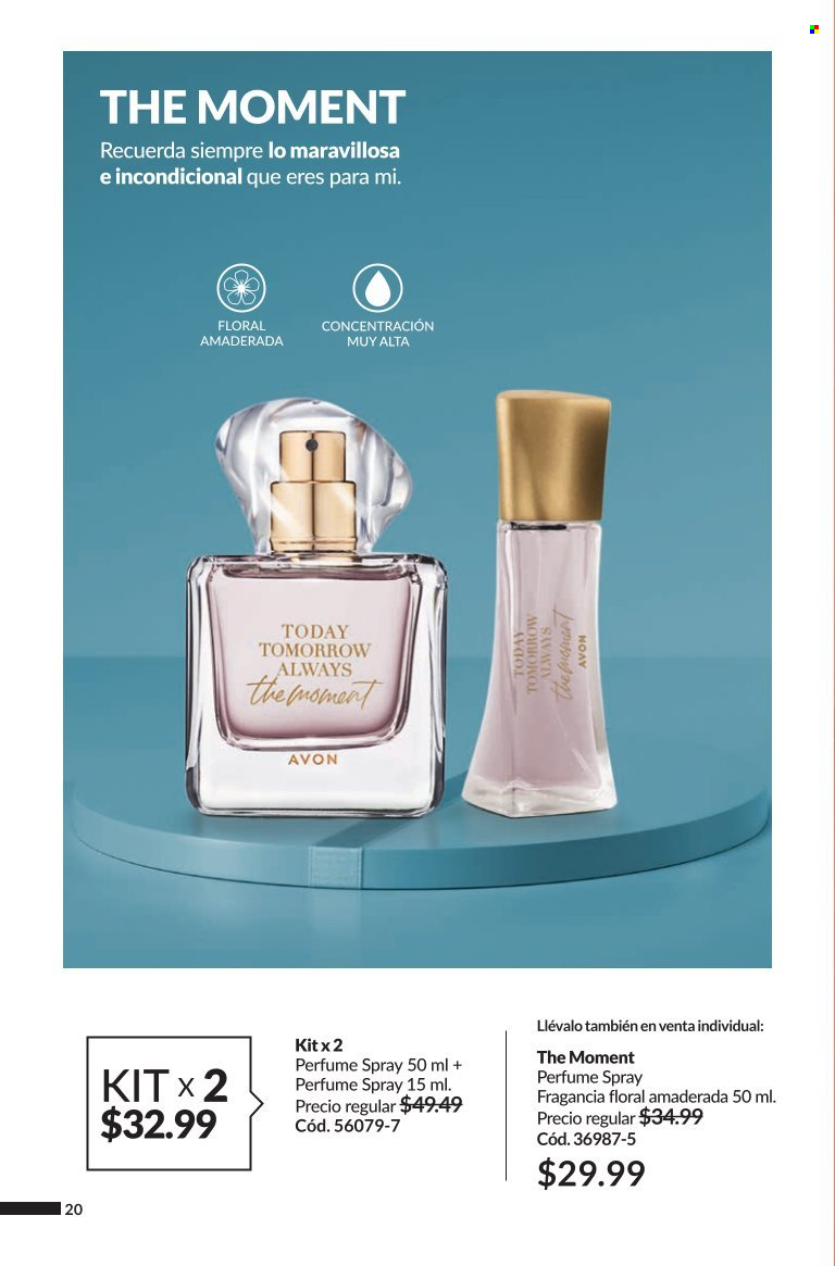 thumbnail - Folleto actual Avon - Ventas - perfume. Página 20.