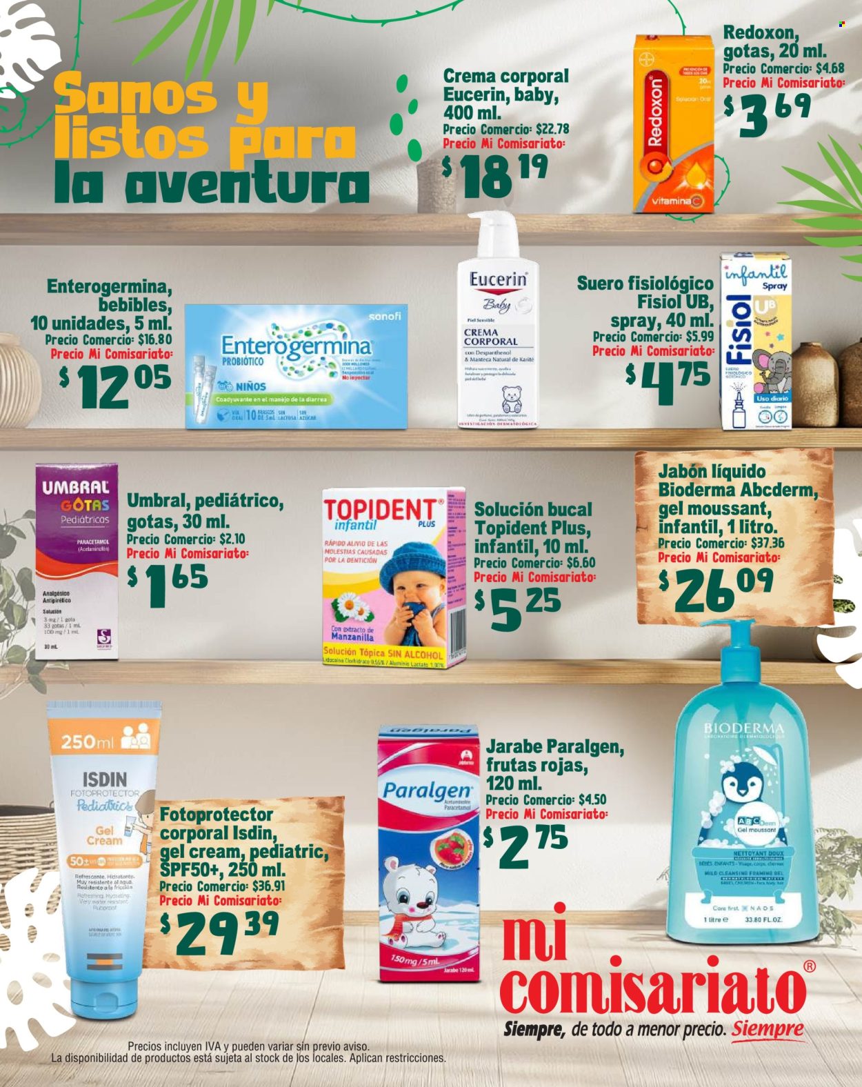 Catálogo Mi Comisariato. Página 1